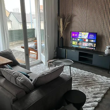 Grande Terrasse Proche De Centre Appartement Tours