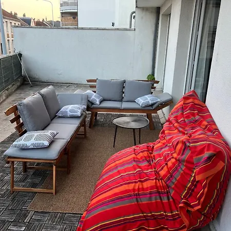 Grande Terrasse Proche De Centre Tours